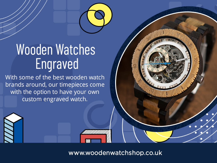 Wooden Watches Engraved
